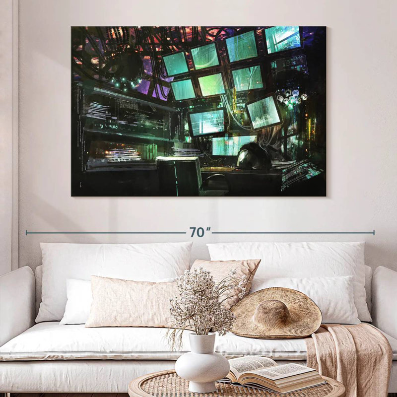 Kelan Tech Workspace, 34" H x 51" W