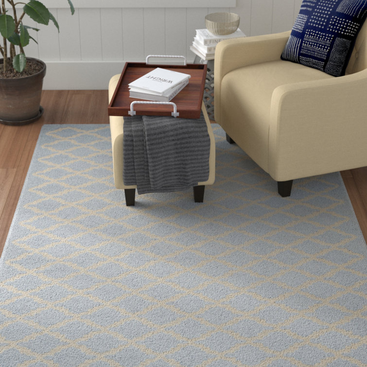 Cannen Hand Tufted Wool Geometric Rug