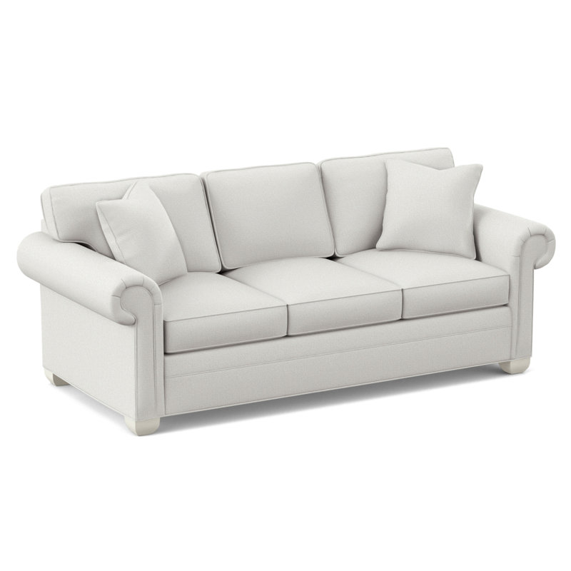 Main Street Upholstered 85'' Sleeper Sofa, Tommy Snow, Wrenn