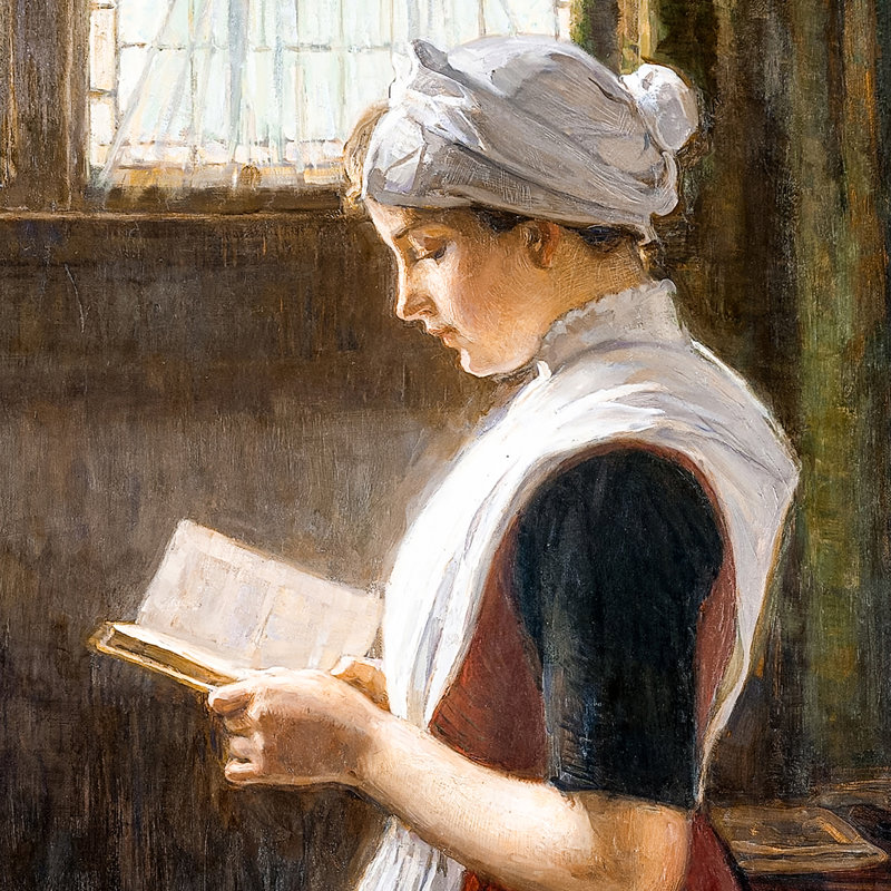 Amsterdam Orpheline, 1890, reproduction d'art sur toile, H 40,25 po x l 28,25 po