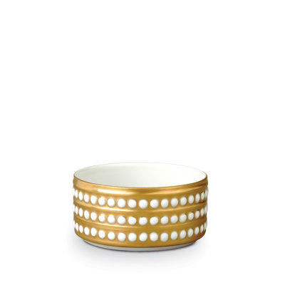 Perlee Gold Deep Bowl
