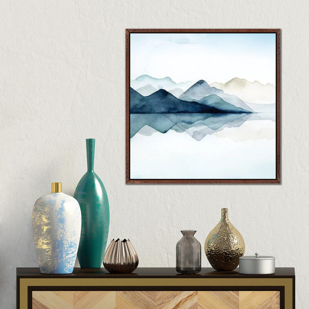 Glacial I von Grace Popp - Galerie-verpackte Leinwand Giclée auf Leinwand