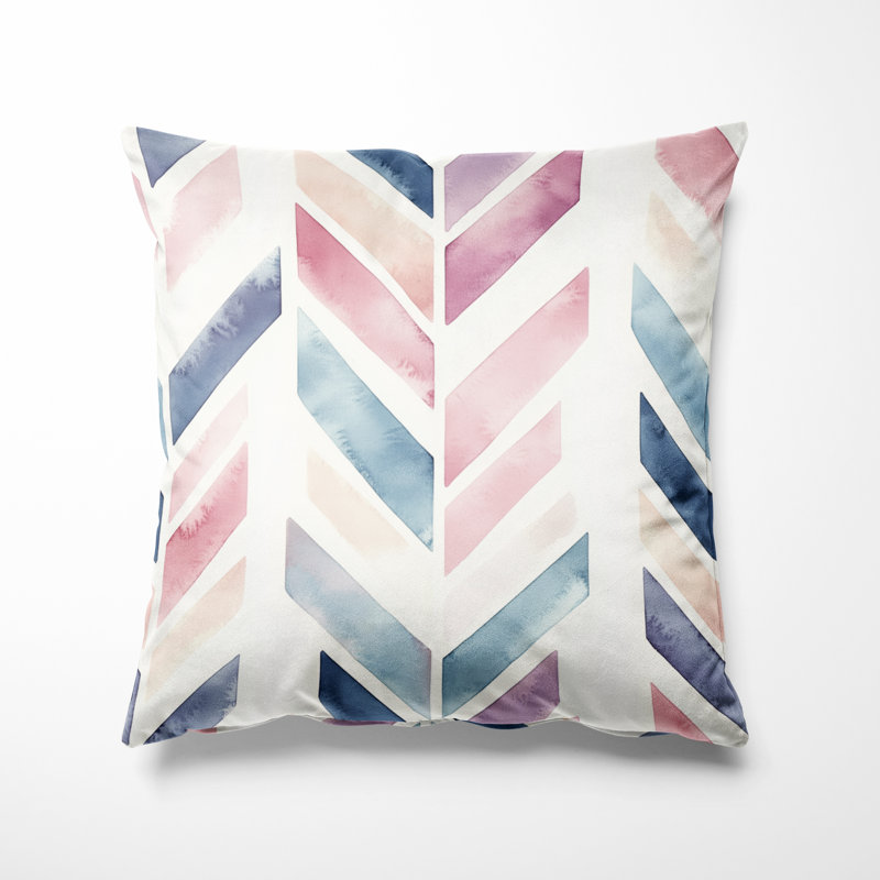 Coussin décoratif contemporain Boho, H 20 po x l 20 po