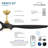Pierce 65" Led Smart Ceiling Fan-116794812-116794809