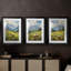 ANIMALS Series CCCVIII  -Custom Framed  Premium Print W Matt - 3 Pieces-680906020-680906018