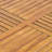 Outdoor Wood Square Dining Table