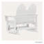 Fauteuil oscillant classique 48 po POLYWOOD Adirondack-18841