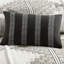 4 pièces édredon imprimé avec coussin décoratif double / grand. Noir. Tissu en microfibre. . Pièce d'inspiration mondiale. Lavable en noir / microfibre. .