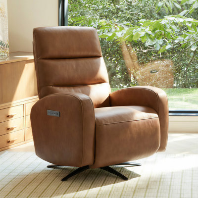 Italian Modern Triple Motor Vegan Leather Power Recliner
