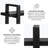 Urbana Solid Wood 2 Tier Wall Mounted Shelves-751229281