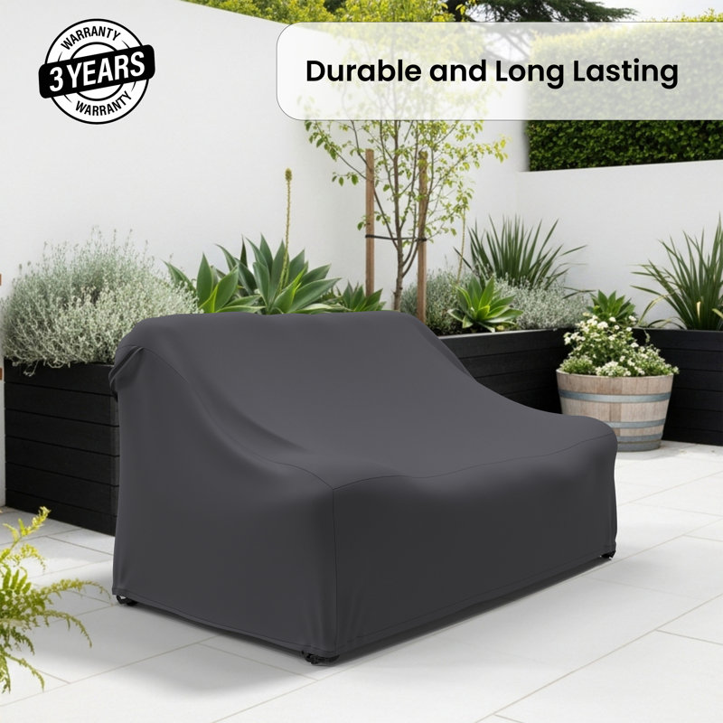 Housse pour causeuse de patio de 53,15 po de largeur Lelsie