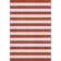 Premium Machine Washable Cerrito AMF528 Red Rug