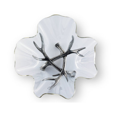 Arthur Court Designs Antler Salad Bowl