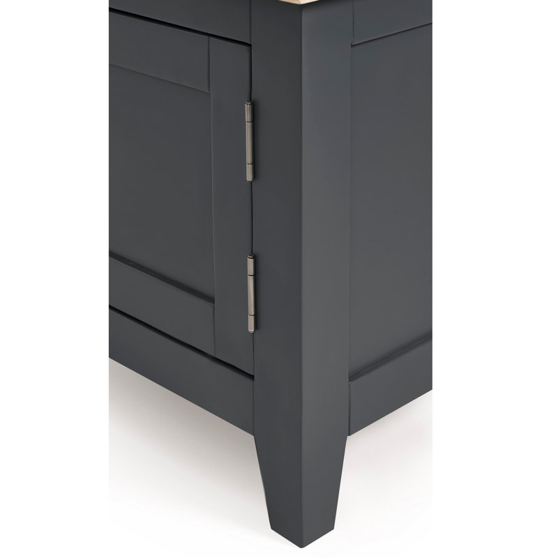 Adalaina Tv Unit Dark Grey