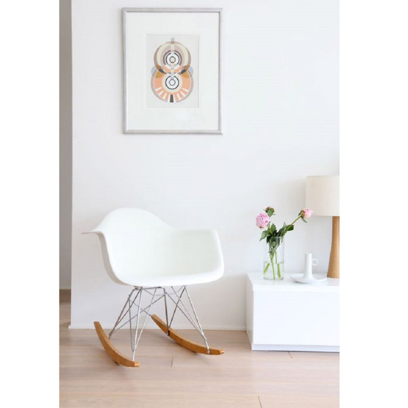 Dalyss Plastic / Acrylic Rocking Chair