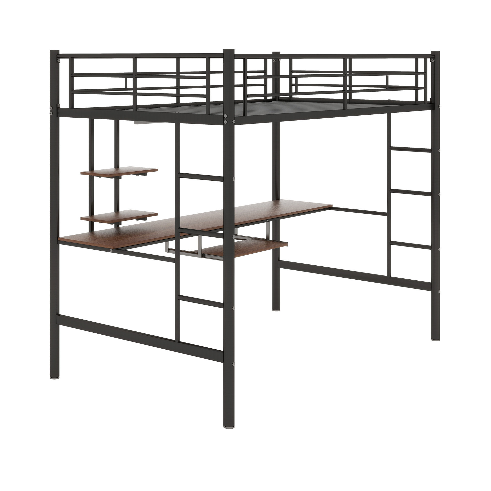 Mason & Marbles Edmonia Kids Full Loft Bed | Wayfair