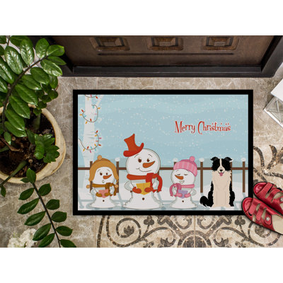 Paillasson Burlap Merry Christmas