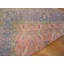 Warm Coral Color Antique Tribal Herati Pattern Indian Agra Cotton Rug