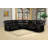 Athlone Faux Leather Reclining L-Shaped Sectional Symmetrical-27093195
