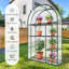 3.2'W x 1.4'D ×5.2'H Small Hobby Greenhouse