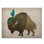 « buffalo bison iii », art sur toile-31882858