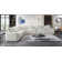 Upholstered Power Motion Modular 9-Piece 4-Recliner L-Sectional, with Wireless Charging & USB ports & Storage