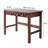 Solid Wood Writing Desk Vintage Rectangular Computer Table for Home Office-1148873996