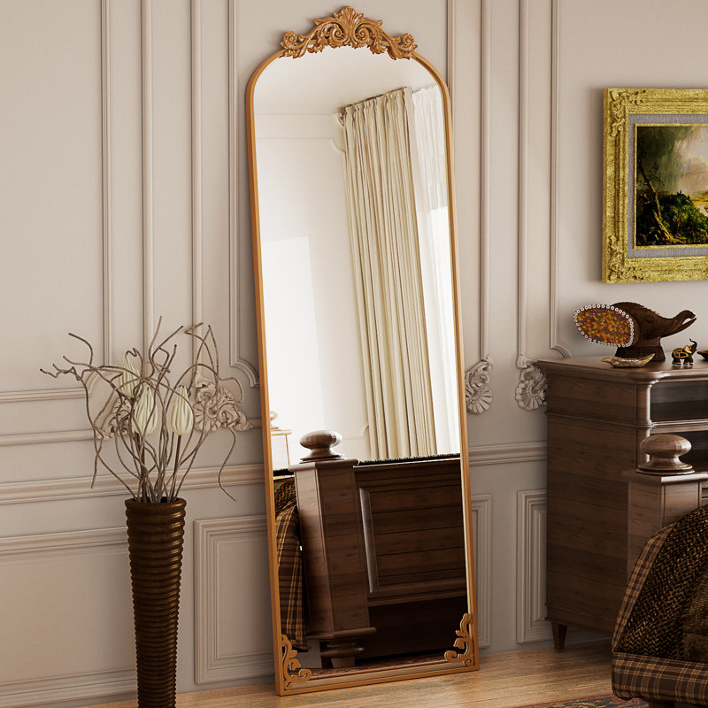 Miroir Kaceton, Brun, 21 po x 64 po