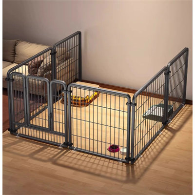 Enceinte sécurisée pour chien d'intérieur