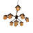 9 - Light Dimmable Square / Rectangle Chandelier