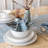 over&back Hand-Blocked Napkins, Set of 4-102334044