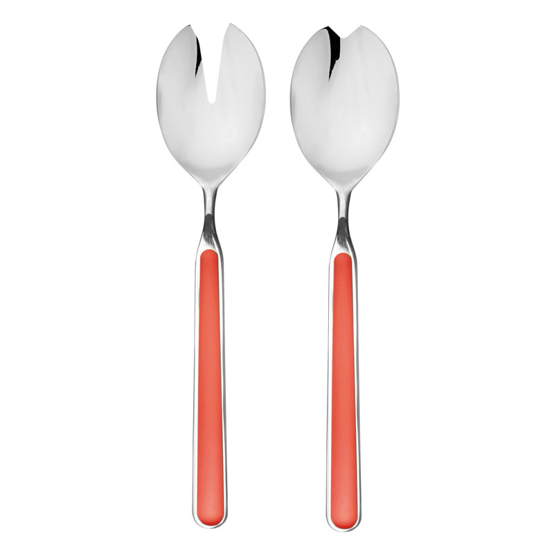 Fantasia Salad Servers, Coral