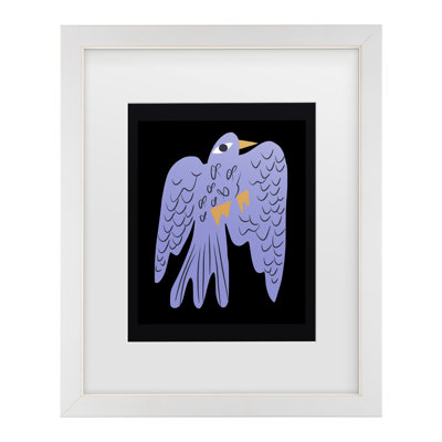 Œuvre encadrée «bolologic Little Dean Blue Bird»
