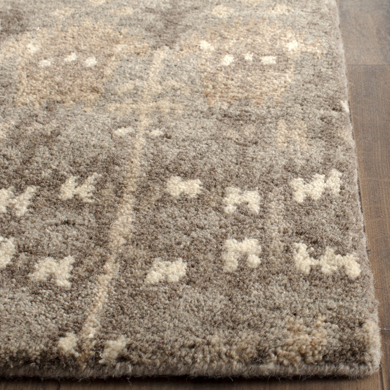 Tapis en laine touffeté à la main Carpenter, Rectangle 10 pi x 14 pi