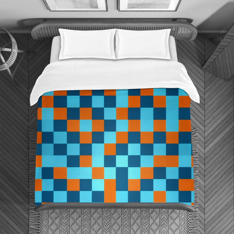 Polyester Machine Printed Duvet Cover, Twin Duvet Cover