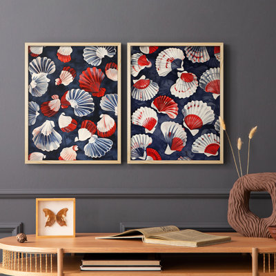NAUTICAL Series CECI - Impression encadrée de qualité supérieure - prête à être accrochée - aucun clou requis - aucun clou requis