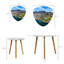 Ensemble de 2 tables basses gigognes Triangle