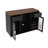 Large Coffee Bar Cabinet with Fridge Space, Mini Fridge Cabinet with Wine Storage, Buffet Sideboard Table for Home