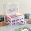 Plastic Stackable Desk Organiser with Drawers