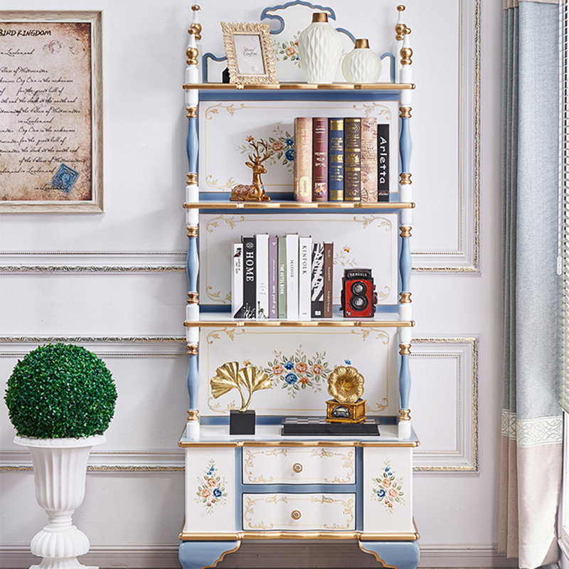 Bibliothèque légère de luxe tendance