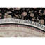 Hand Knotted Area Rug in Black And Taupe