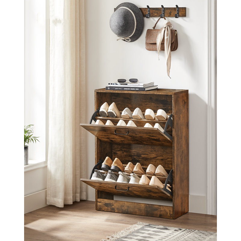 12 Pair Shoe Storage Cabinet