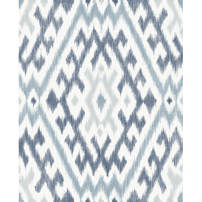 Papier peint Solola Chartreuse Ikat