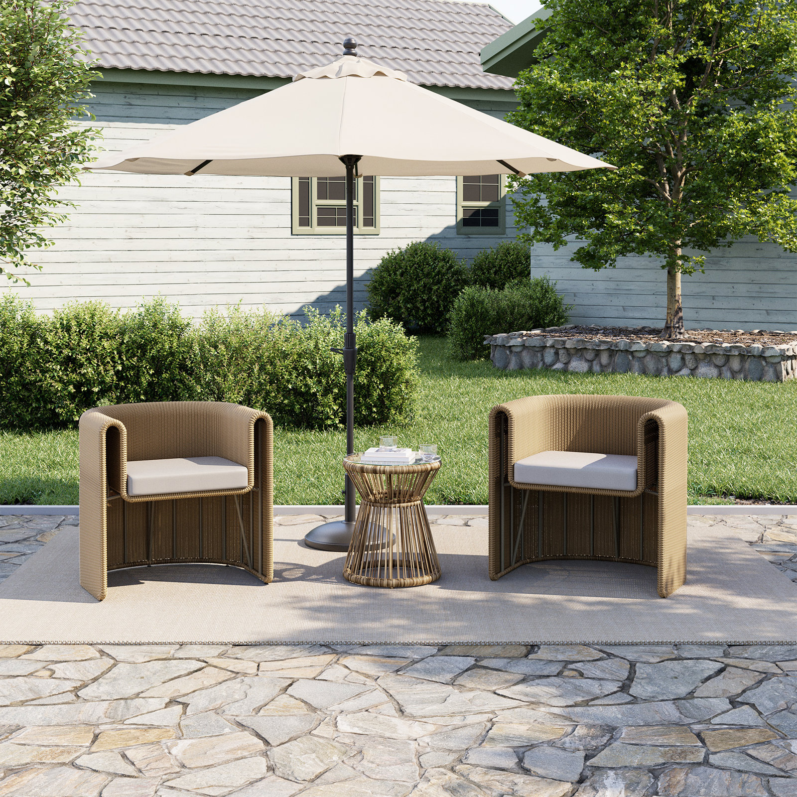 Lenore Patio Armchair
