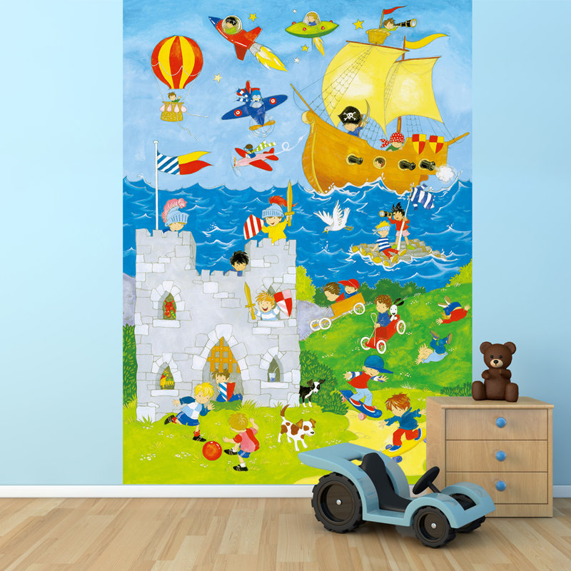 It's A Boy's World 2.54m x 183cm Wall Mural