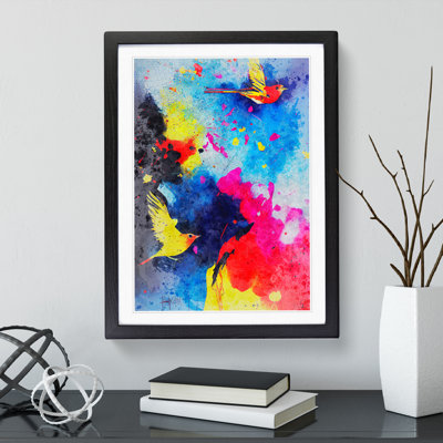 Bird Splash No.3 - Wall Art