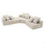 Canapé modulaire en L surdimensionné Boneless-1203017143