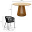 Hopley Rectangular 4 - Person 120cm Long Dining Set-913525865-913525864-913525875