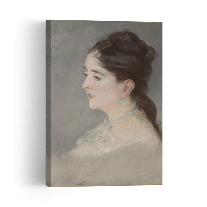 Claire Campbell, 1882, Portrait abstrait contemporain, Estampe murale, H 24 po x l 16 po