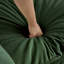 Canapé modulaire surdimensionné en L avec repose-pieds réversible en chenille verte Free Combination Comfy Upholstery